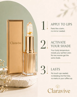 How to use — Apply, Activate your shade, Lasts
